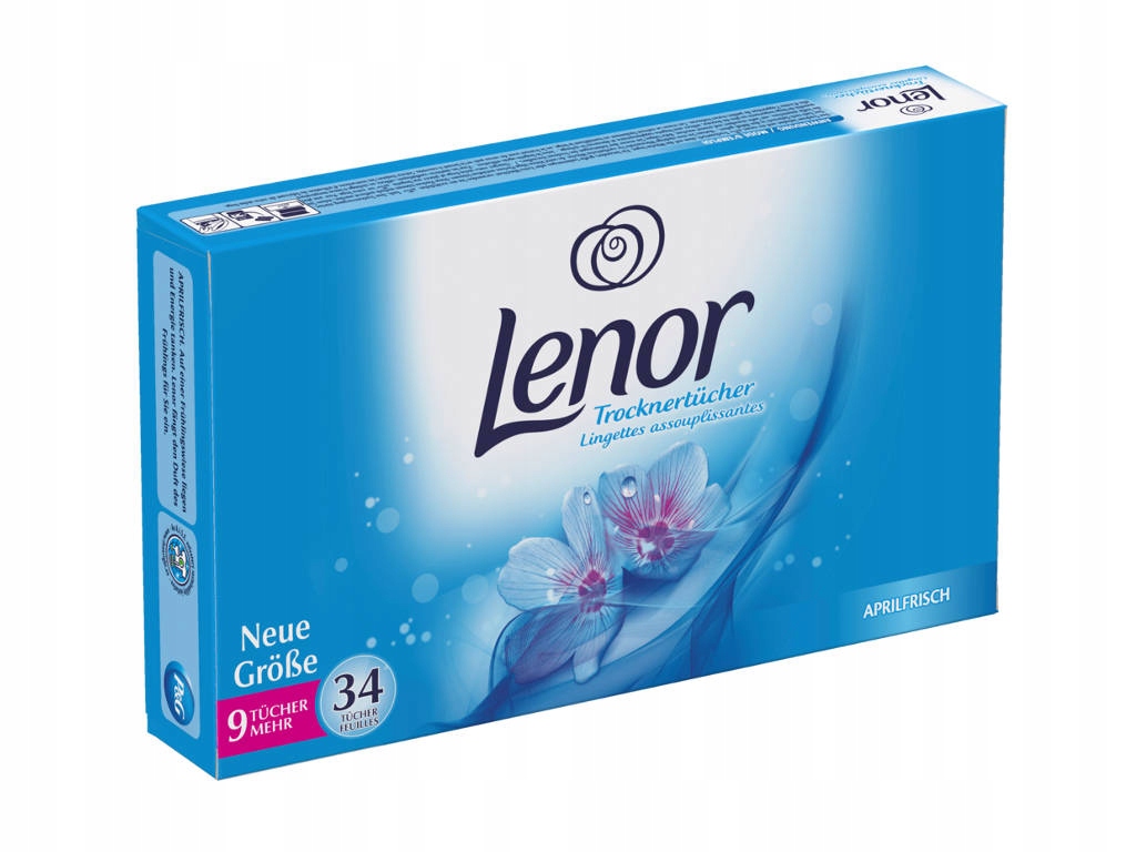 

Lenor Aprilfrisch chusteczki do suszarki 34 szt De