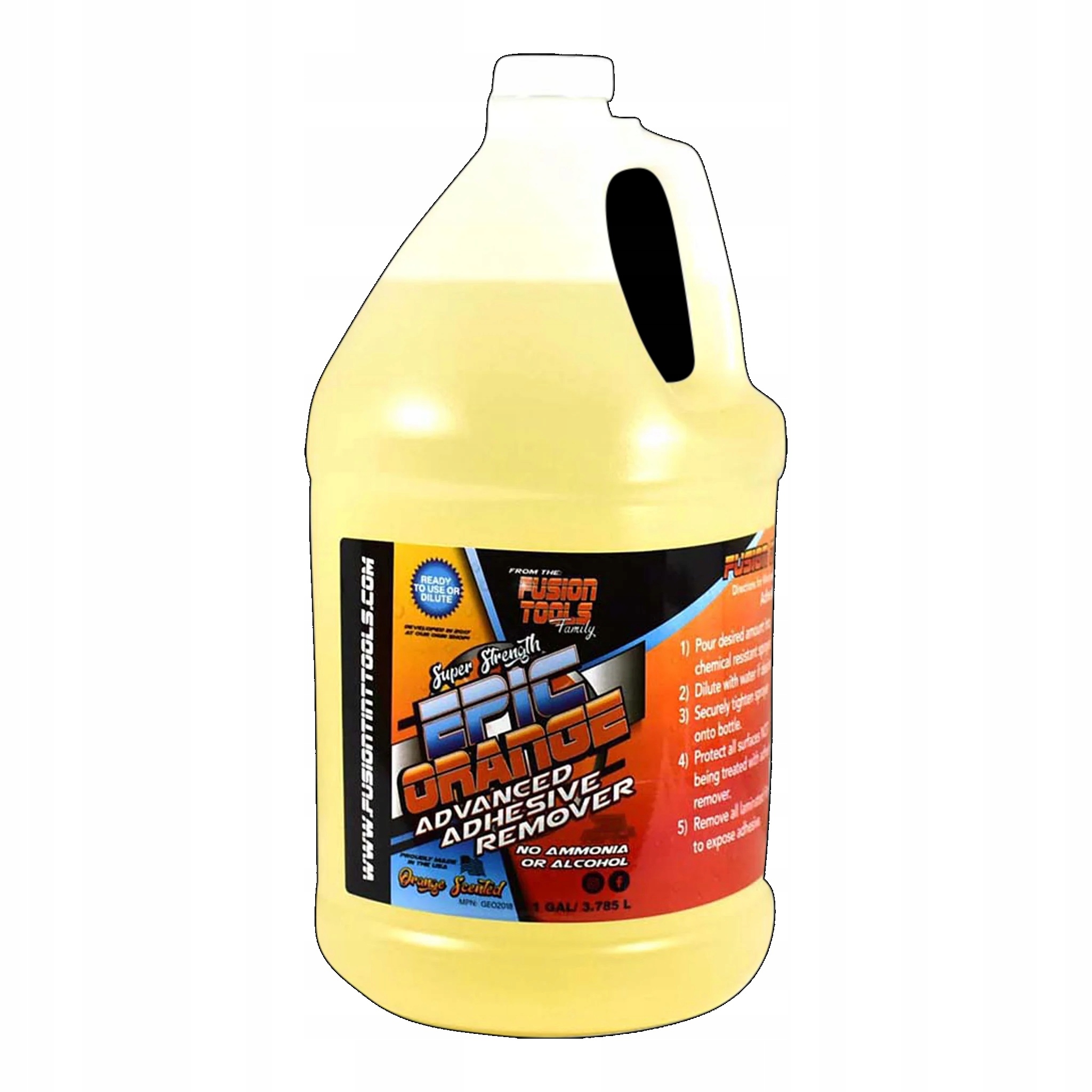 GEO2018 Epic Orange Adhesive Remover Odstraňovač lepidla 3,78 l