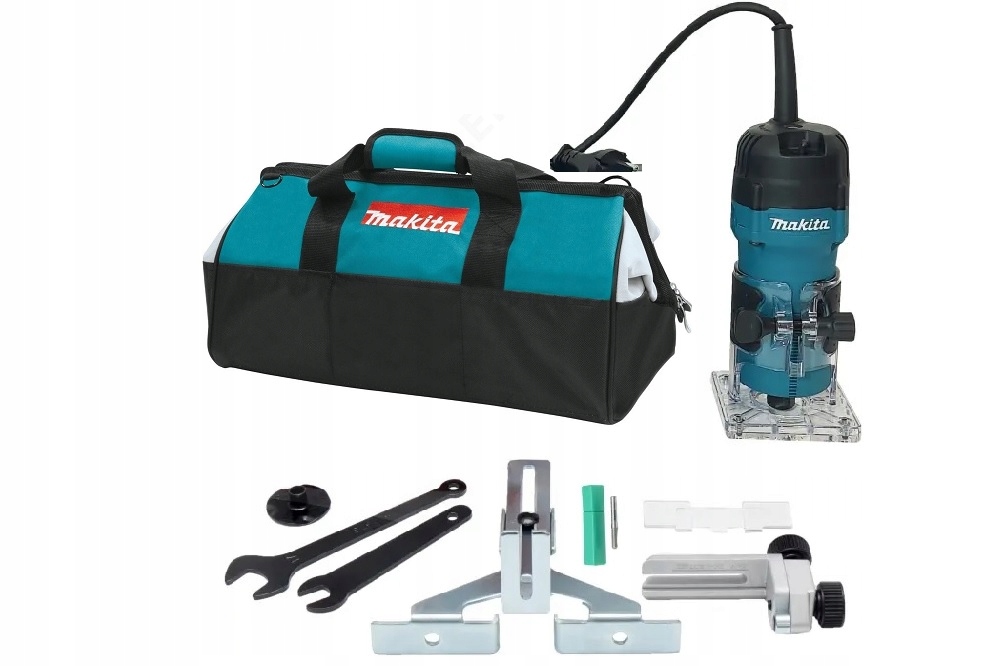 Makita Frezarka Krawędziowa 530W Uchwyt 6mm 3711 Torba 831271-6