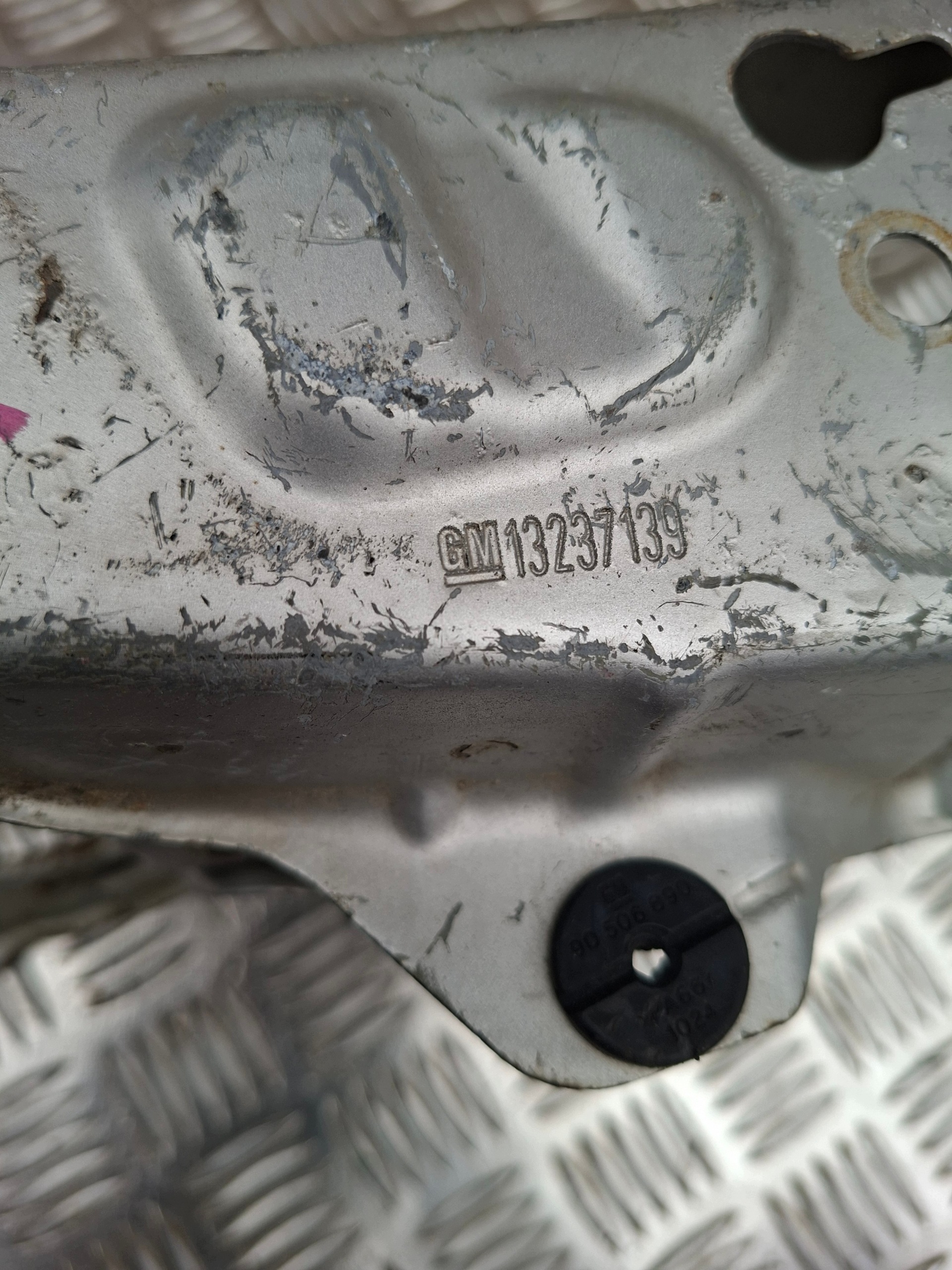 beam tip right OPEL ASTRA H 13237139