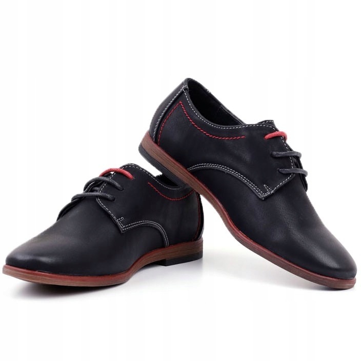 

Buty Wizytowe chłopięce czarne półbuty