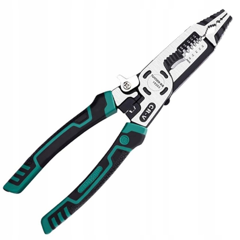 Ściągacz Izolacji Zaciskarka Konektorów Obcinaczki Wielofunkcyjne Szczypce