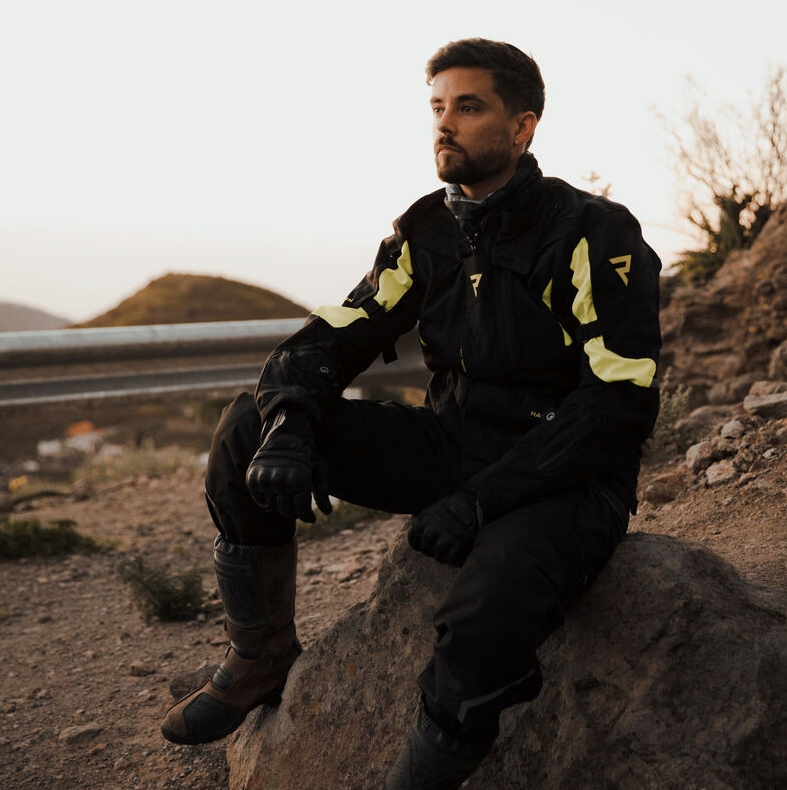 KURTKA TEKSTYLNA REBELHORN HARDY II BLACK XXL Model HARDY II