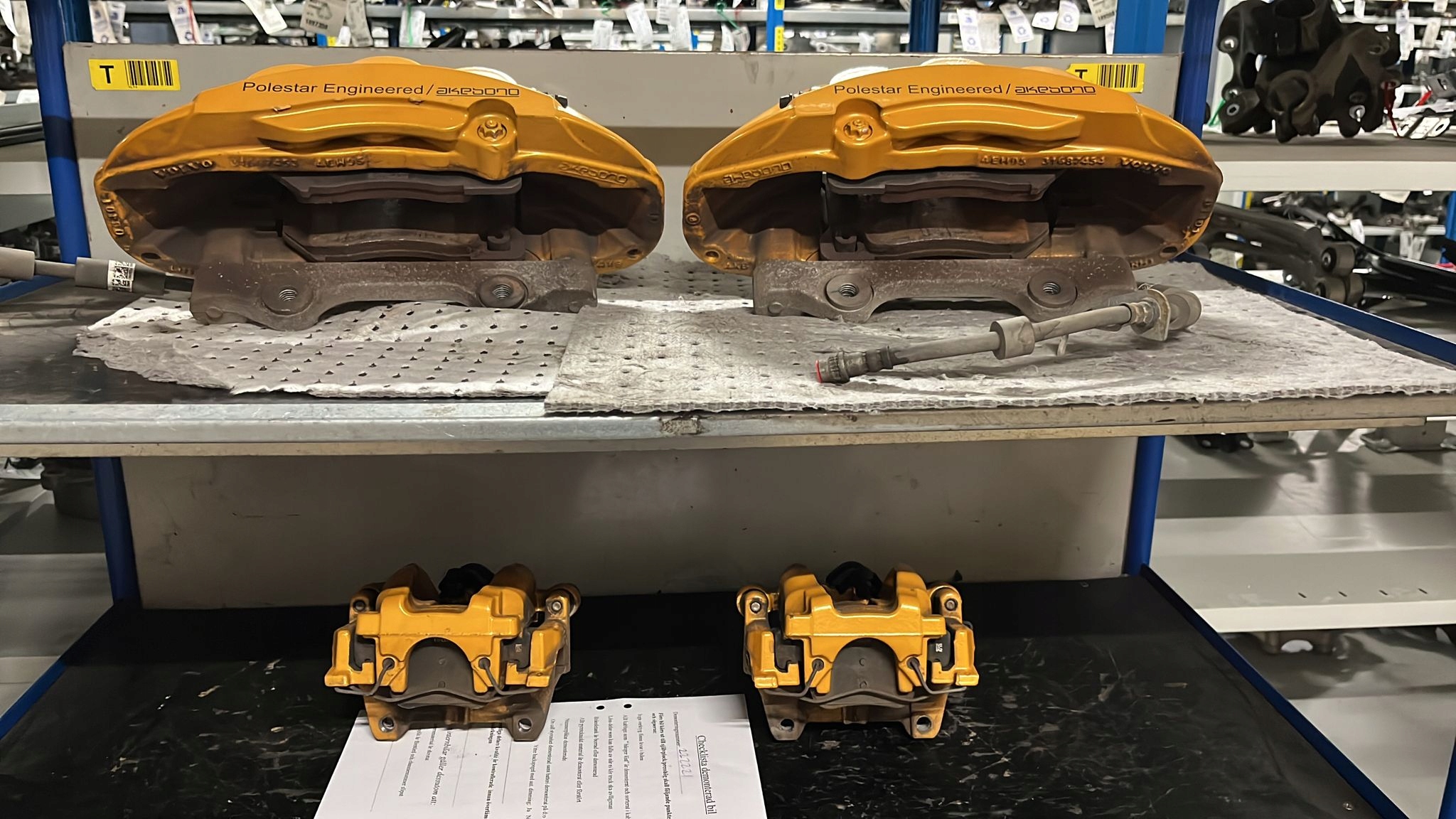 HAMULCE DO VOLVO XC60 POLESTAR AKEBONO 36013025 za 11000 zł z Warszawa