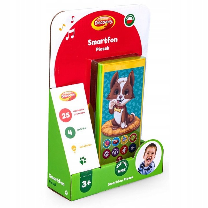 DUMEL DISCOVERY INTERAKTYWNY SMARTFON Z PIESKIEM Kod producenta 80067