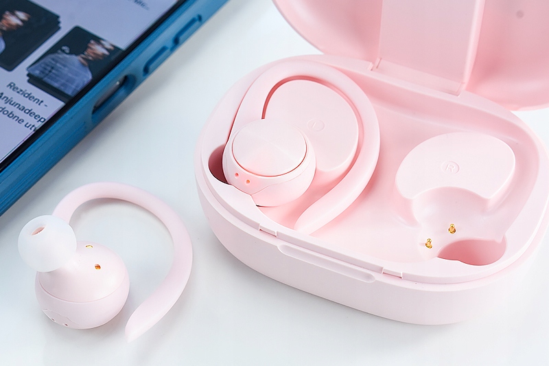 SŁUCHAWKI BLUETOOTH DOKANAŁOWE TWS+ETUI ŁADUJĄCE Czas pracy 4 h