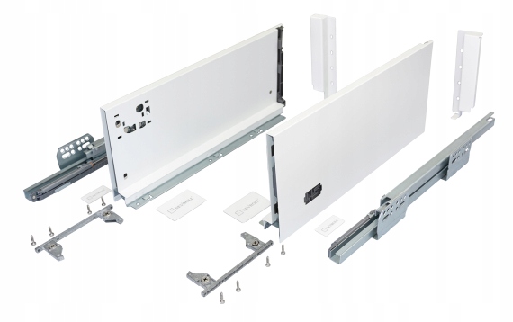 SZUFLDA SEVROLL V-BOX 3D SLIM PUSH H-178 L-500 BIAŁA