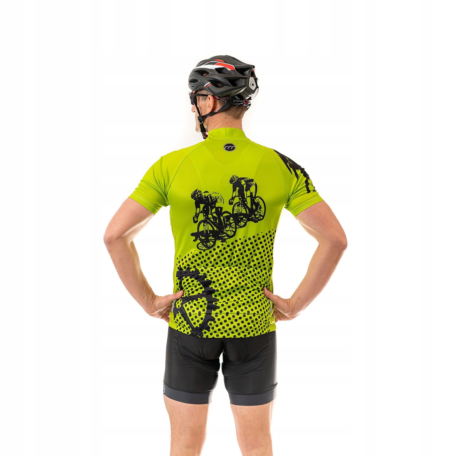 Madani: koszulka rowerowa męska RALLY, r. XL Właściwości antybakteryjne elementy odblaskowe ochrona UV oddychające odprowadzające wilgoć szybkoschnące