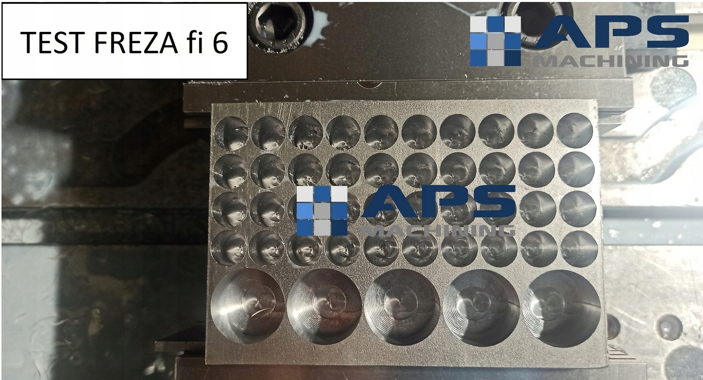 FREZ WĘGLIKOWY VHM MTS fi 10mm 100L długi 55HRC 4P Stan opakowania oryginalne