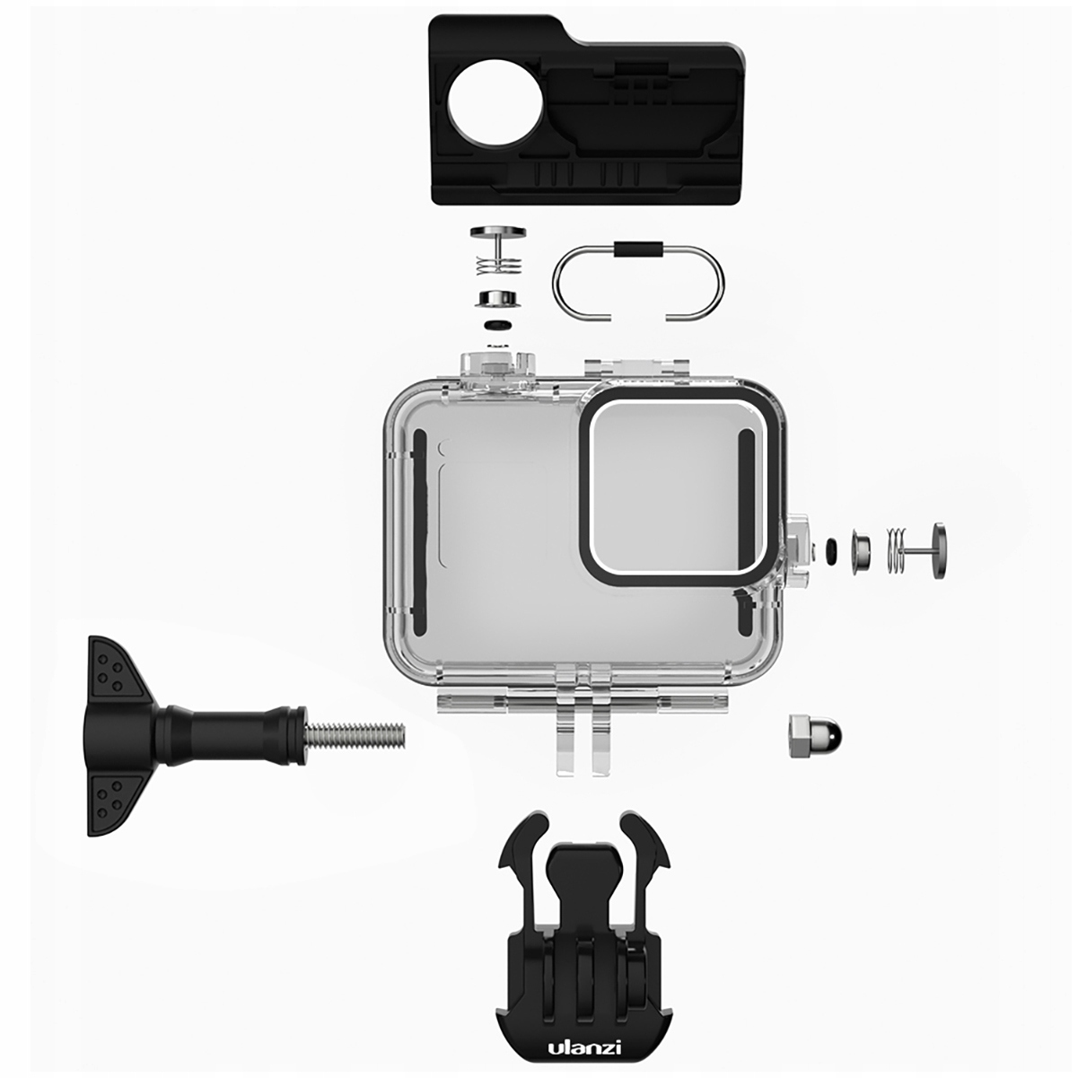 Podwodna Obudowa Etui ULANZI G8-1 CASE do GoPro HERO 8 BLACK Wysokość produktu 8.89 cm