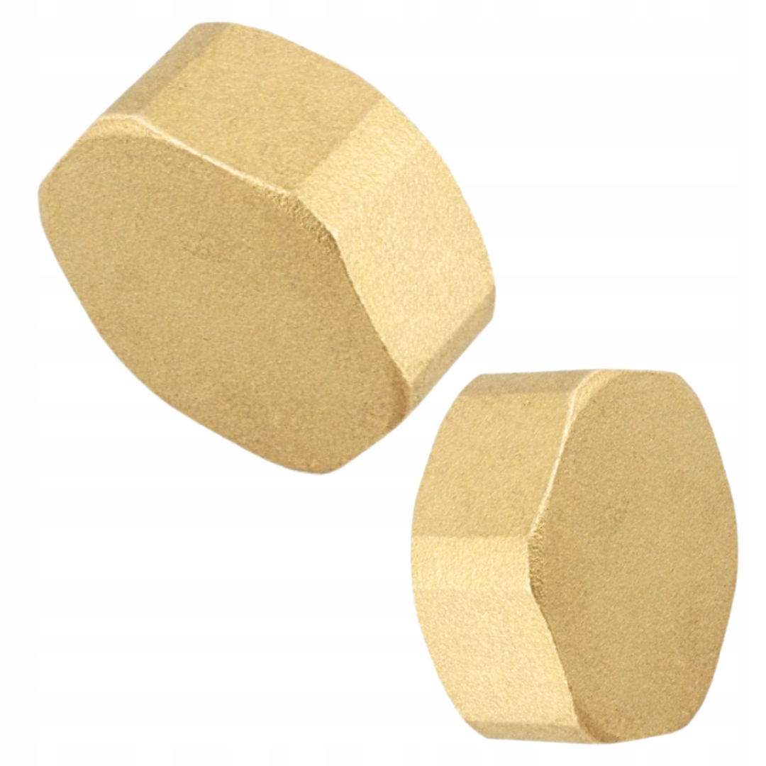 Mosadzná záslepka 3/4 palcový VNÚTORNÝ závit KOROK mosadz pre INŠTALÁCIU 3/4 Značka Emix