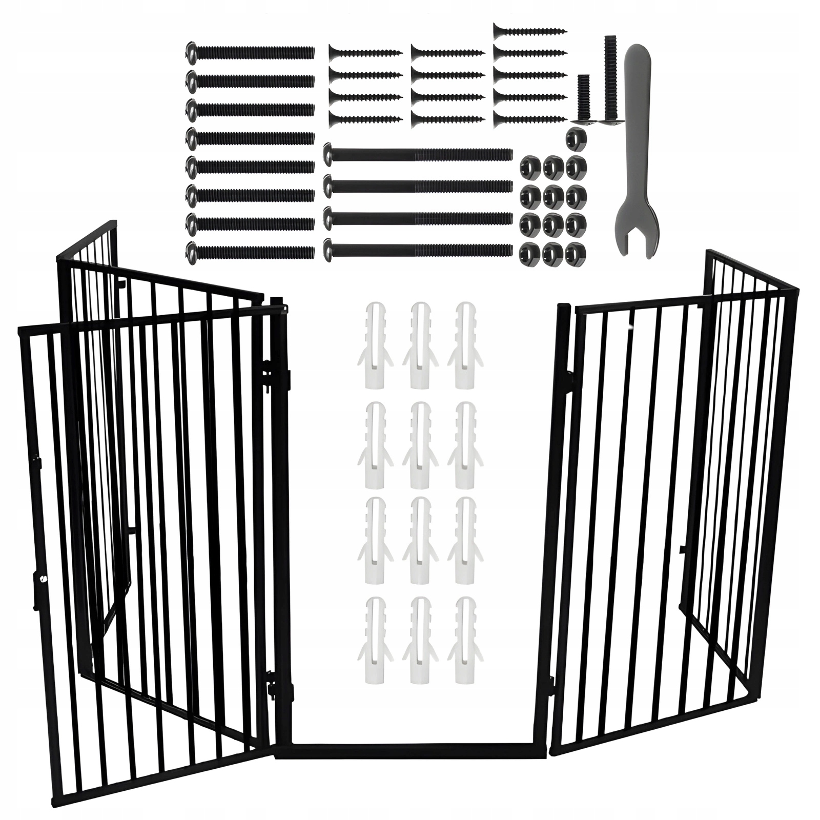 Brána Do Krbu s ochranou proti náhodnému otevření 304/74,5 cm