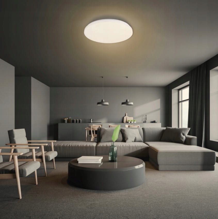 Erik LED D37 plafon IP44/24W/4000K biały Marka Masterled