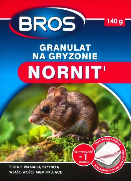 Granulat na gryzonie Nornit Bros 140 g x 7 sztuk EAN (GTIN) 5904517264656