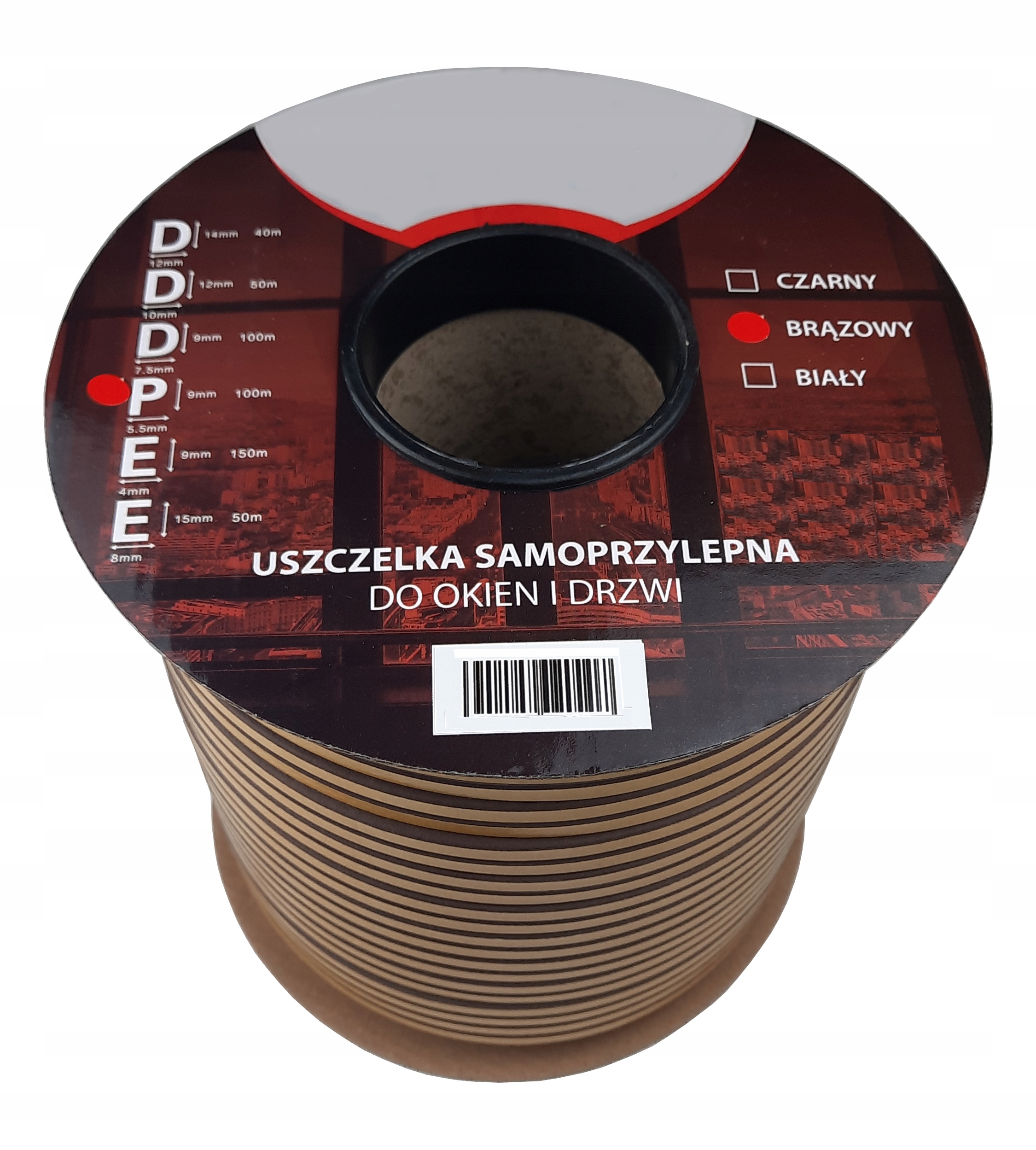 USZCZELKA DO OKIEN, DRZWI, ROLKA, PROFIL P 100 m