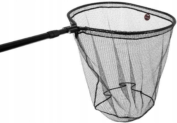 Podbierak spinningowy Delphin Spin-r podgumowana siatka 60x50cm