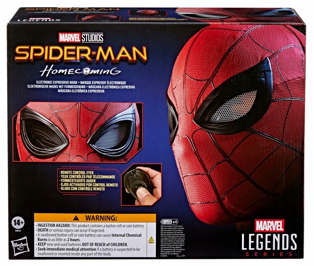 Marvel Elektronická maska Spider-Man Homecoming G0633