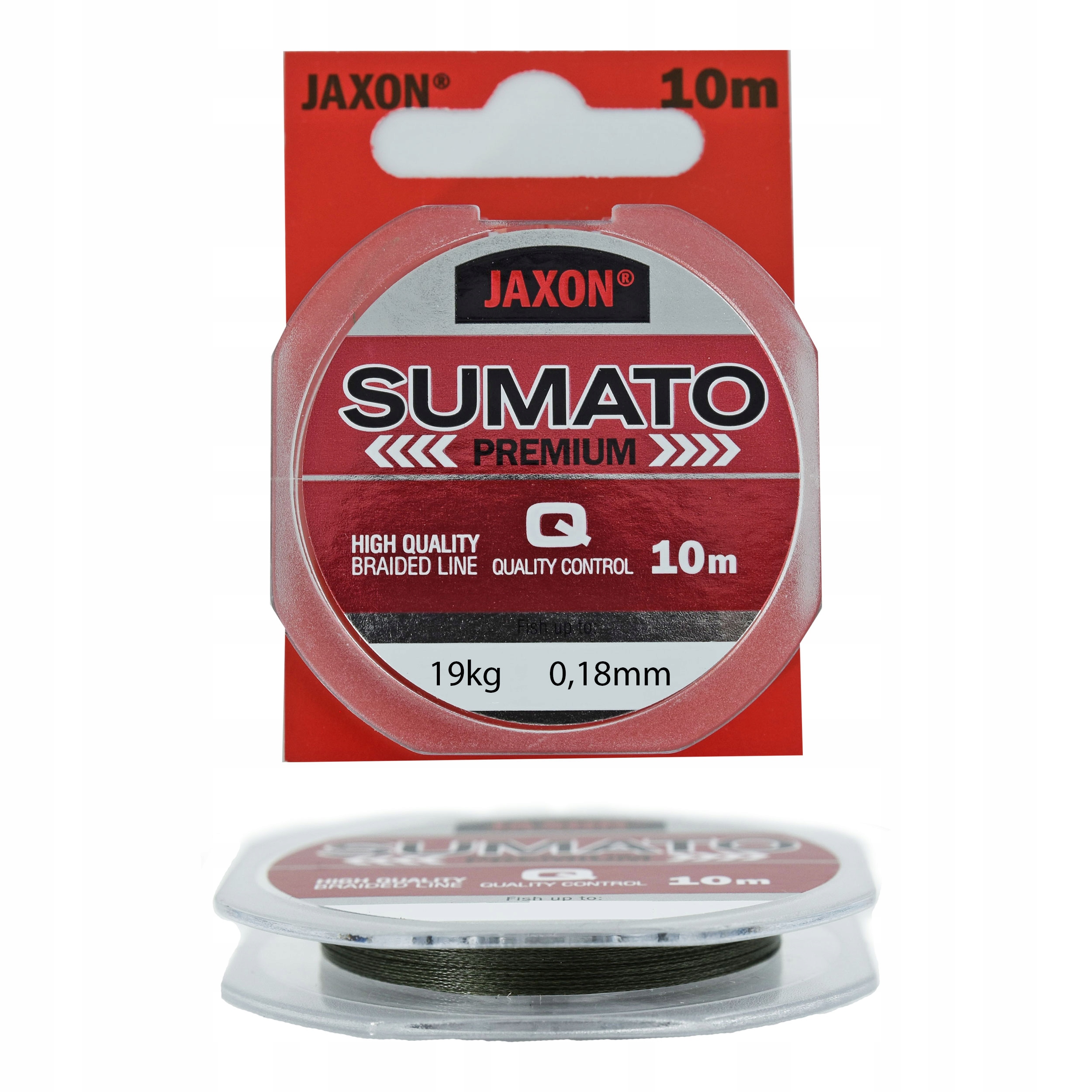 Plecionka Sumato Premium Jaxon 0.18mm 10m
