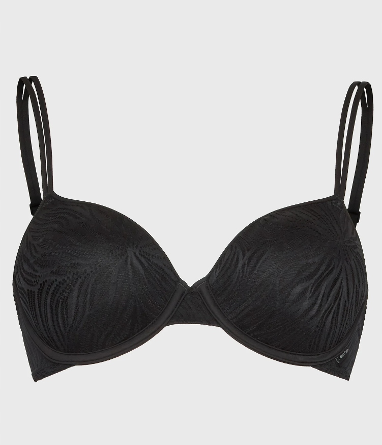 Calvin Klein Krajková Zapínací Podprsenka Černá 70B 0Z5D6_A* 70B 0_5 T