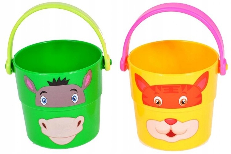 KUBECZKI WIADERKA DO KĄPIELI ZWIERZĄTKA 6 szt Bohater brak