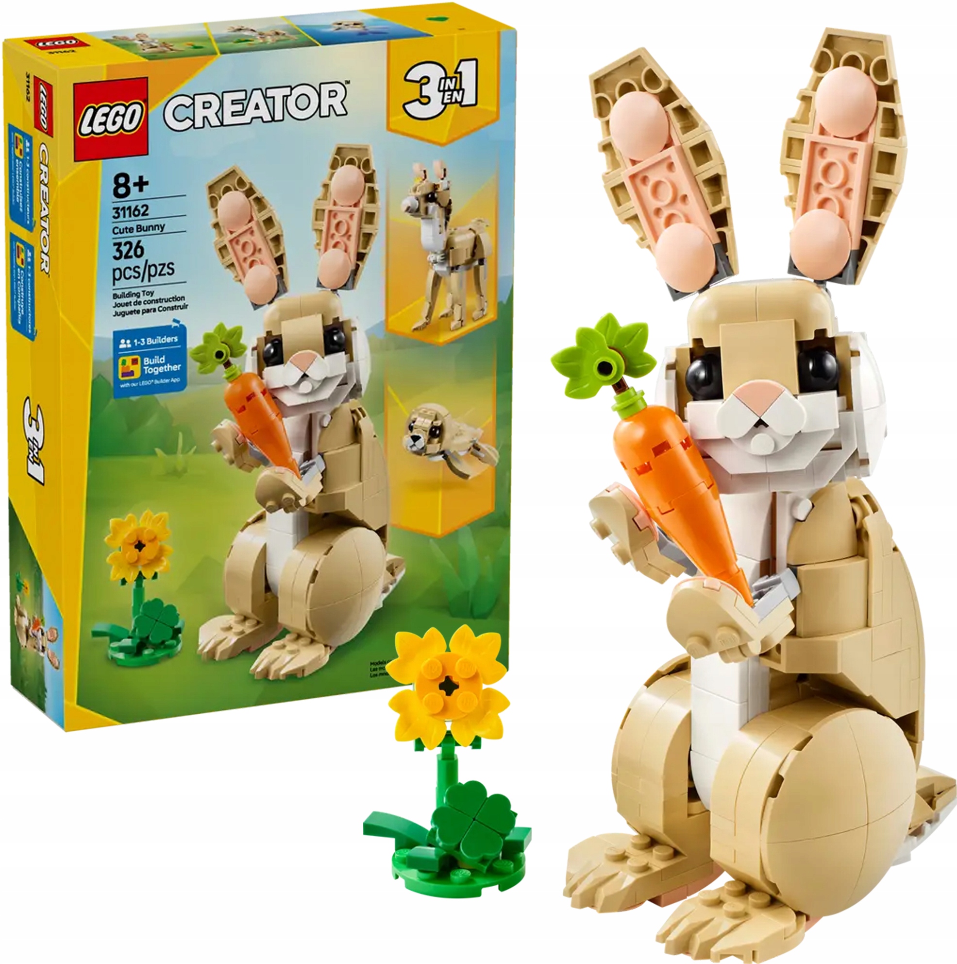 Lego Creator Roztomilý Králíček 31162