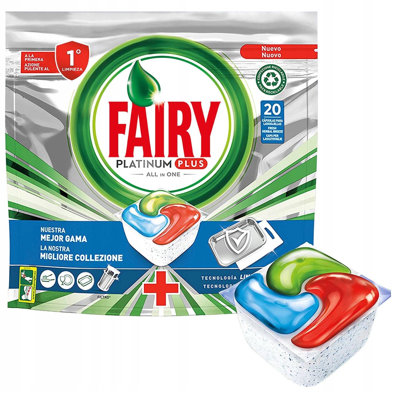 

Fairy Platinum Plus All in One Kapsułki 20 szt.