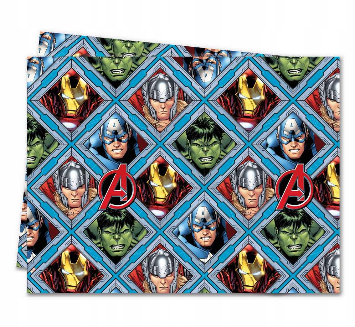 

Obrus urodzinowy Mighty Avengers 120 x 180 cm