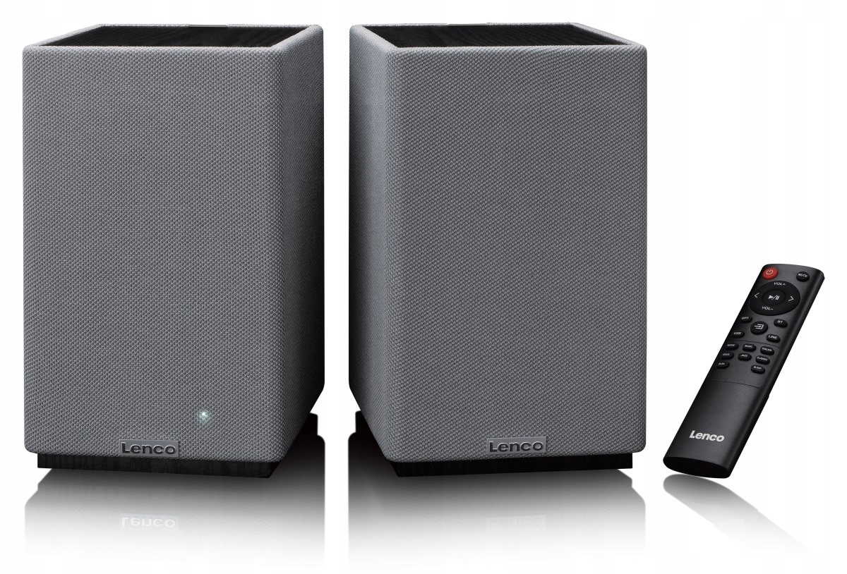 Aktívne HiFi stereo reproduktory s Bluetooth Lenco SPB-240BKGY