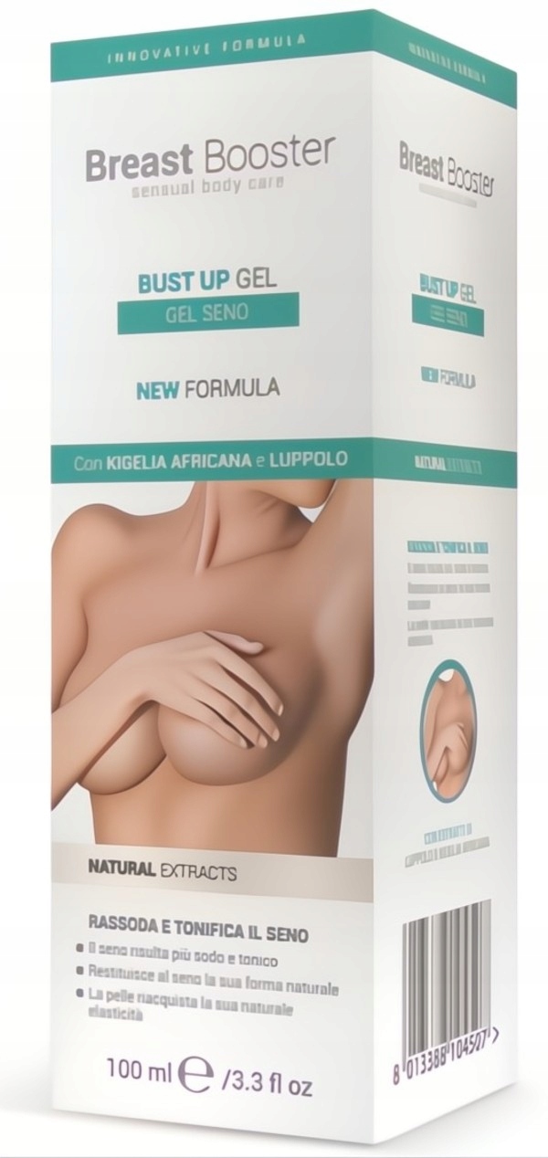 Účinný Gel na prsa Breast Booster 100 ml – Kigelia a Chmel