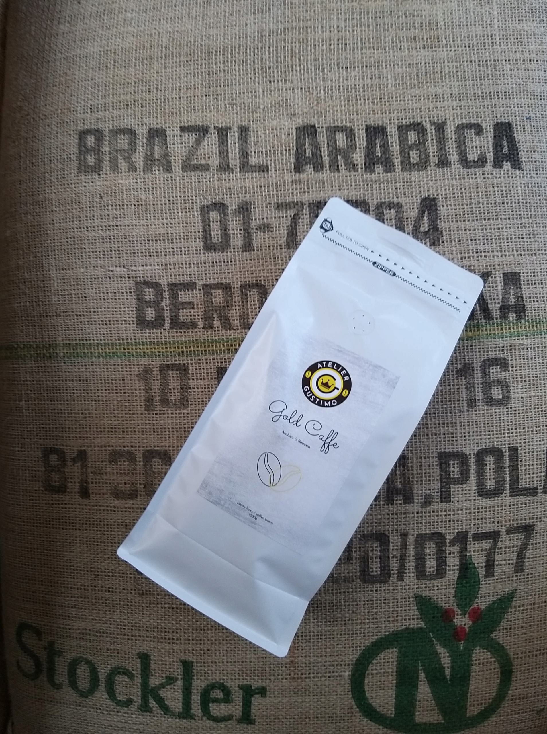 Kawa ziarnista GUSTIMO Crema niska kwasowość 1kg Nazwa handlowa inna