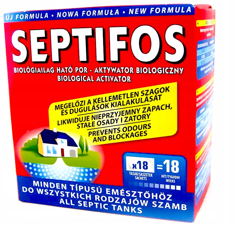 

Septifos 18sztuk Bakterie Do Szamb I Oczyszczalni