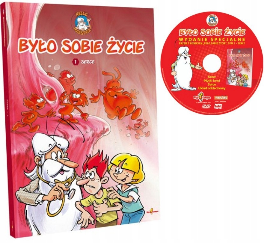 

Było sobie życie: Serce komiks cz.1 płyta DVD