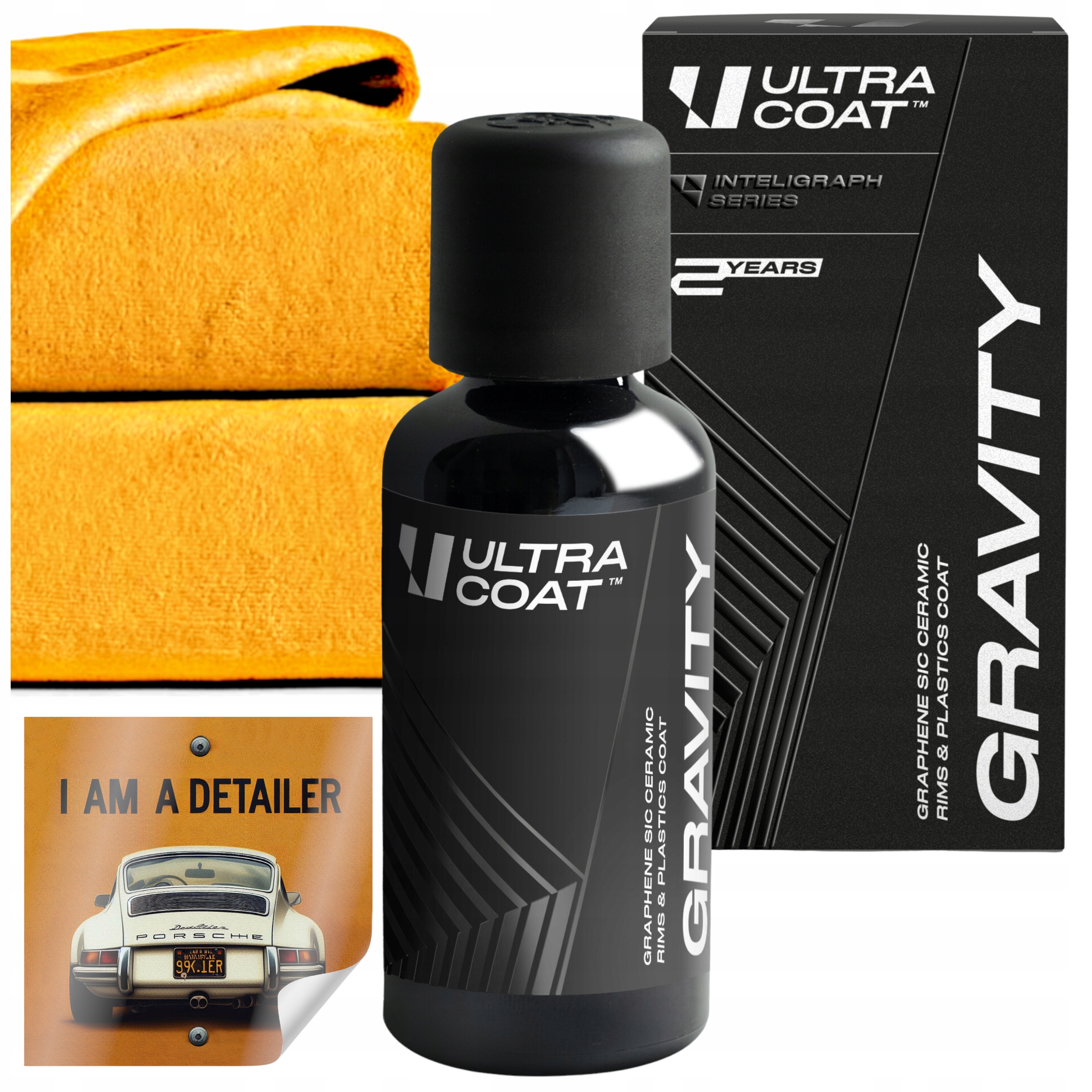 Ultracoat Gravity Graphene Keramický náter na disky a plastové autá 50 ml