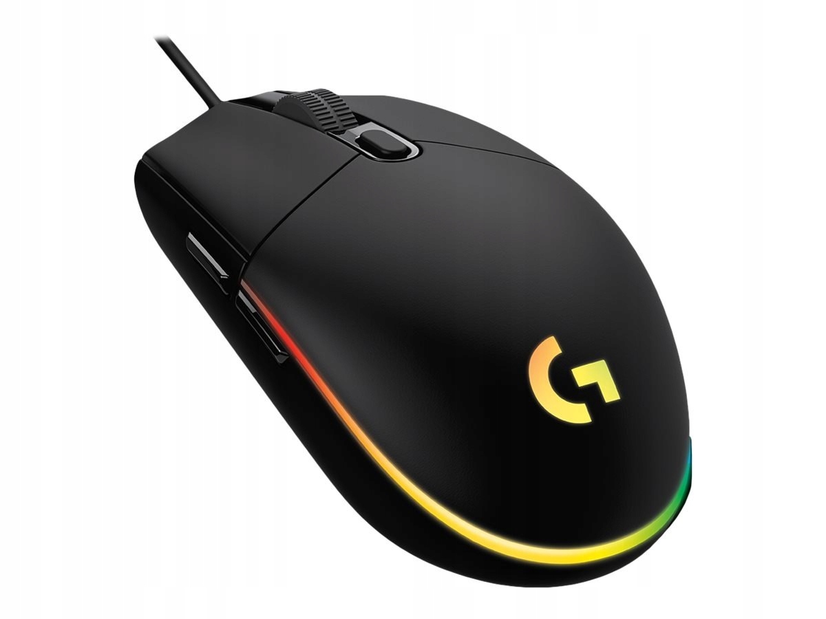 Logitech Mysz G102 Lightsync Gaming Mouse czarna