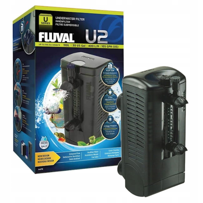 Levně Hagen Fluval U2 vnitřní filtr akvária do 110L biologický mechanický