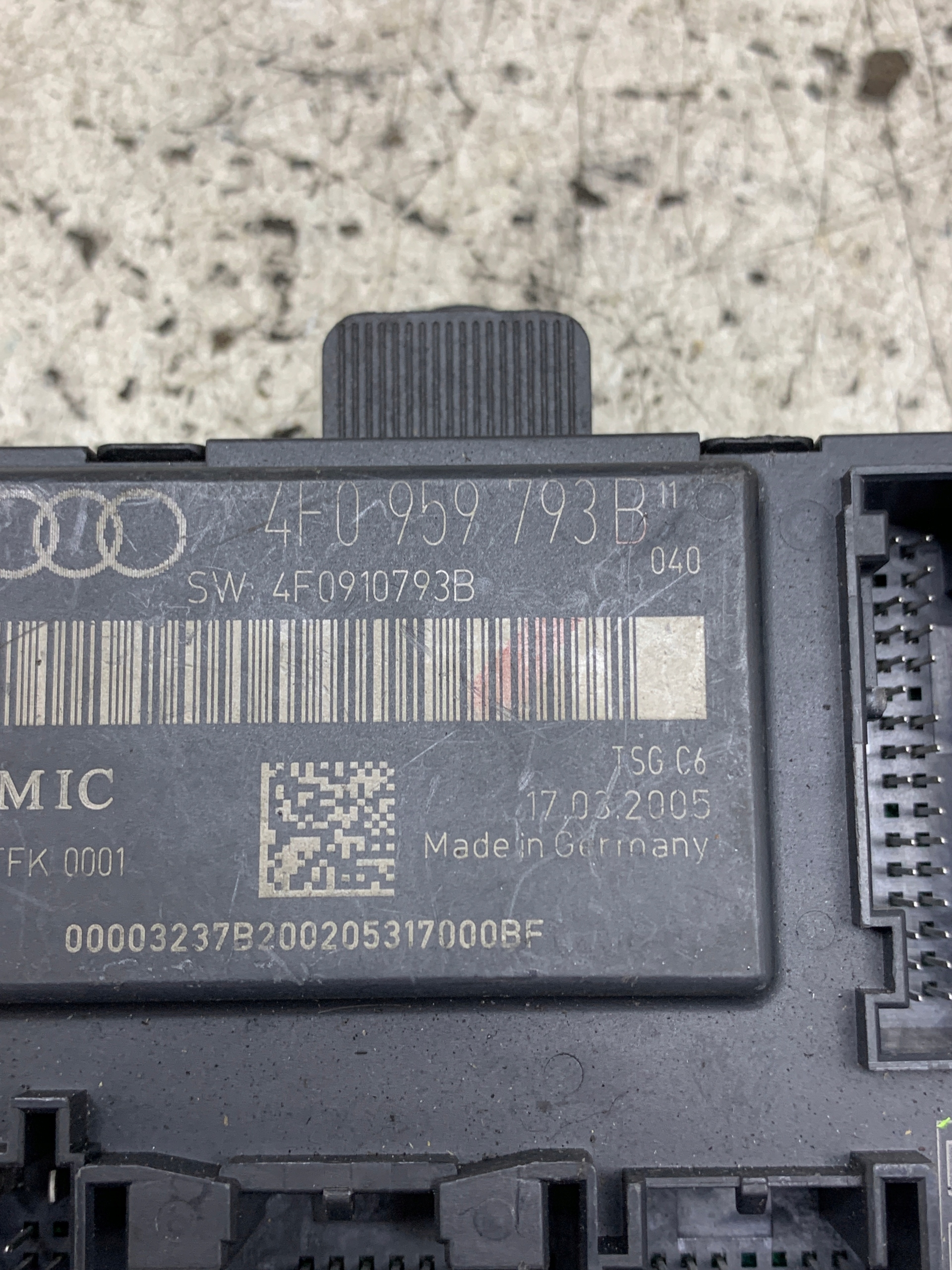 modul Bedienteil Tür 4F0959793B AUDI