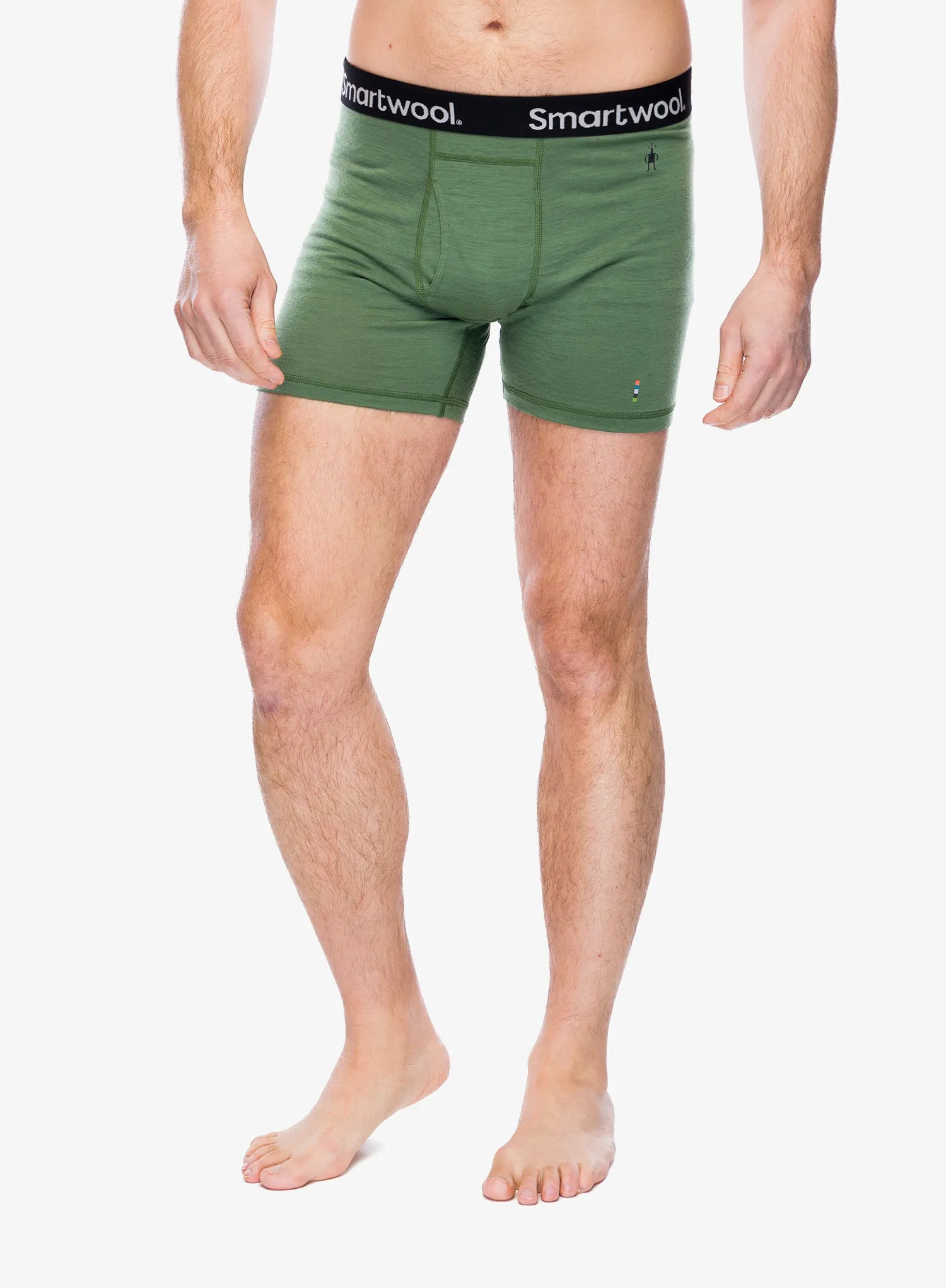 Bokserki termoaktywne Smartwool Merino Boxer Brief Boxed fern green M