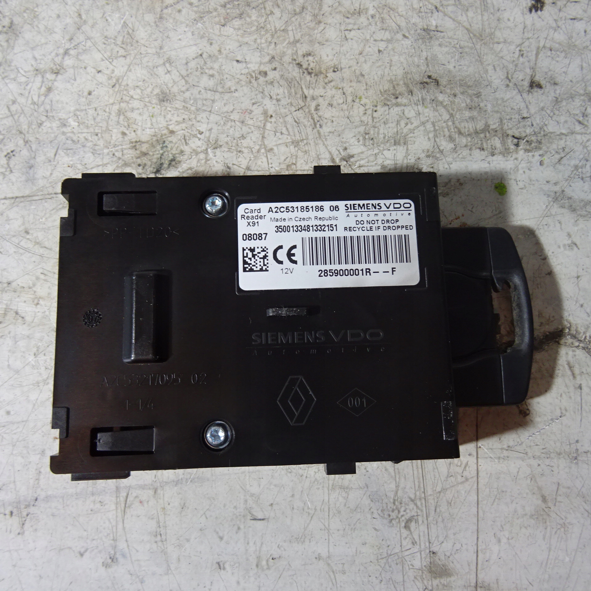 RENAULT LAGUNA III 2.0DCI player KARTA 285900001R