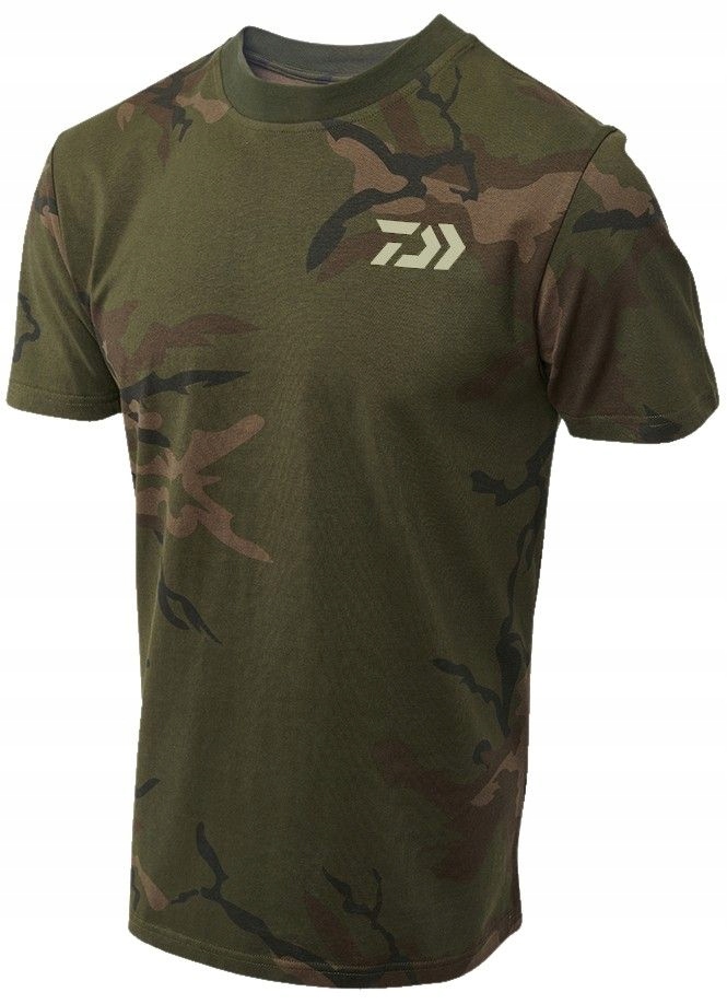Koszulka Daiwa Carp Camo T-Shirt L Rozmiar: Large (L)