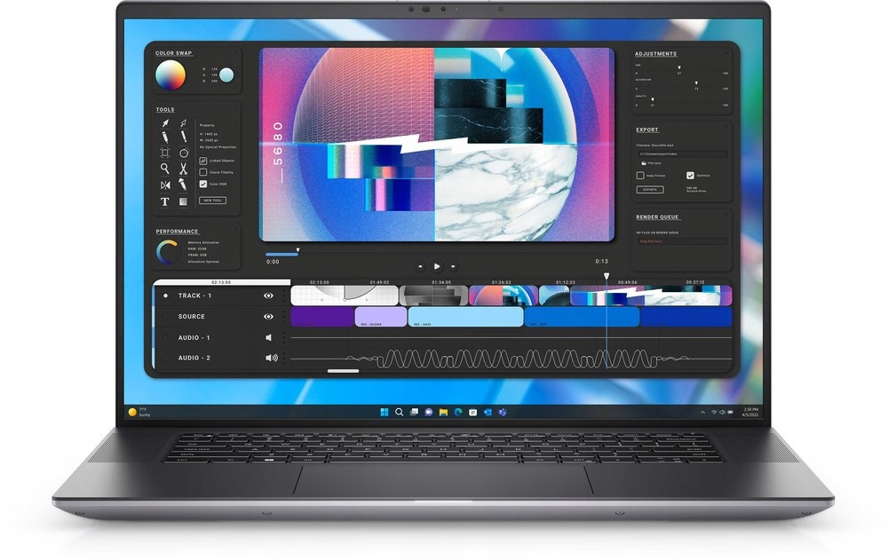 Notebook Dell P16-5680 i5-13600H 16 16/256GB W11P Repack