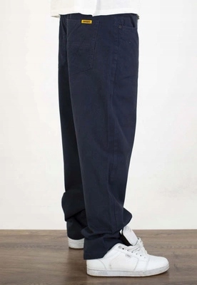 Kalhoty Mass Pants Baggy Fit Slang tmavě modré