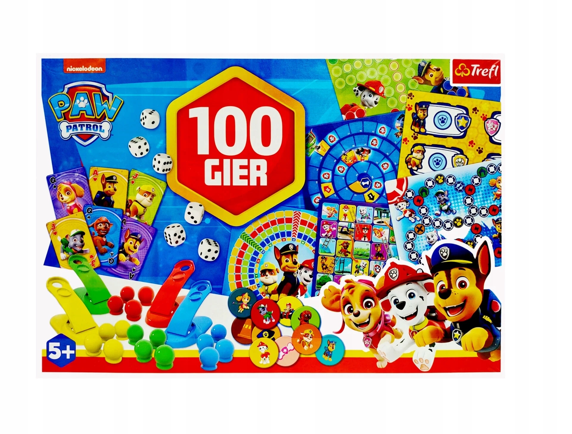 ZESTAW 100 GIER PSI PATROL ZRĘCZNOŚCIOWE LOGICZNE RODZINNE MEGA ZESTAW