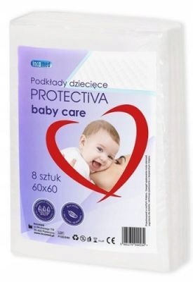 

Protectiva Baby 60x60 podkłady higieniczne 8 sztuk