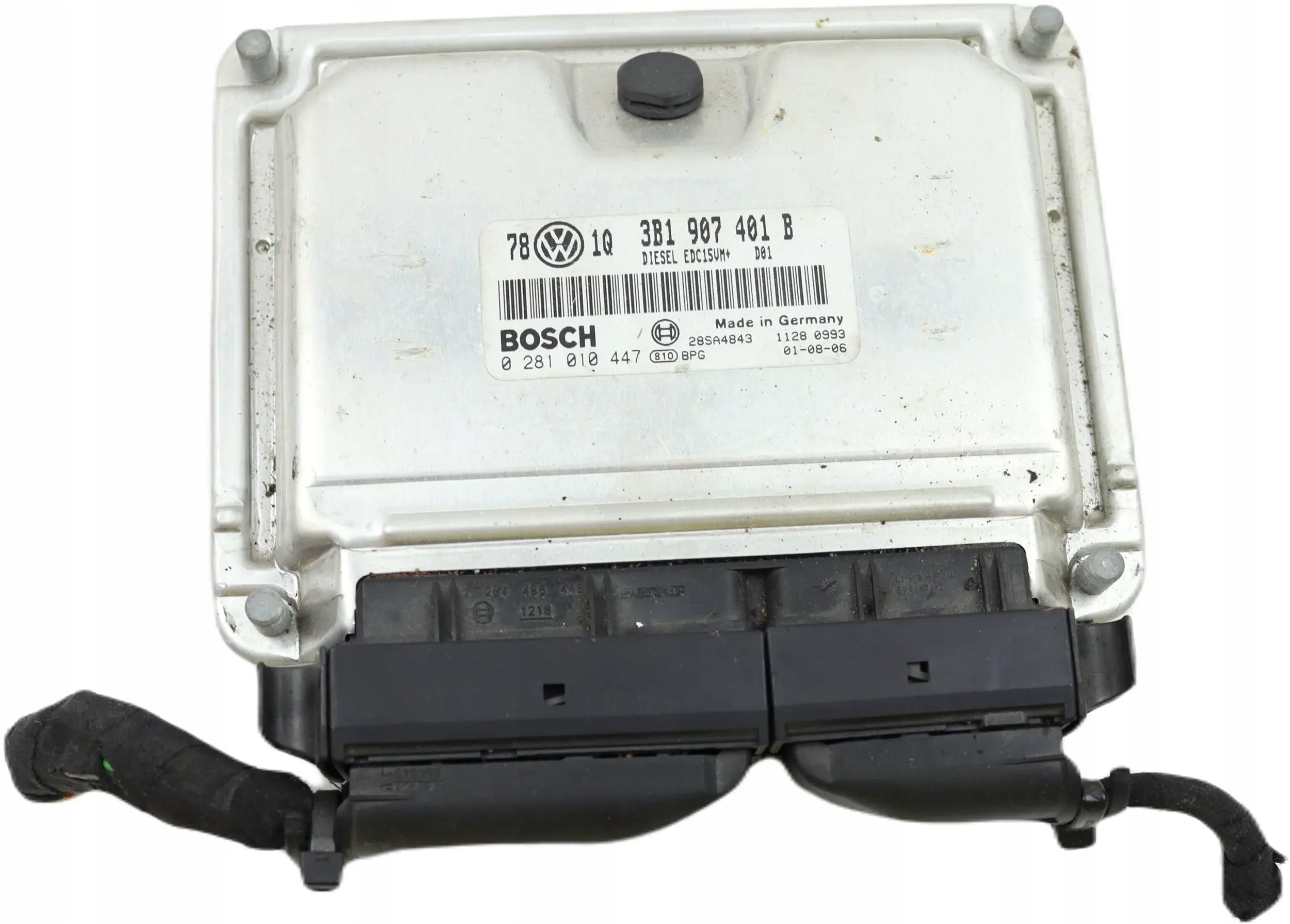VW PASSAT B5 FL computer control unit of the engine ECU 2.5 TDI 3B1907401B