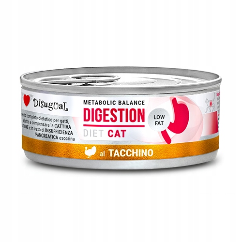 DISUGUAL Karma mokra dla kota 85g DIGESTION Indyk