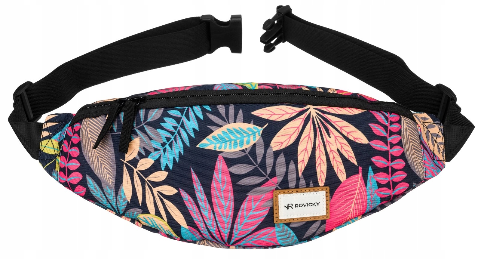 Saszetka damska na biodra nerka długi pasek stylowa mała biodrówka Rovicky EAN (GTIN) 5905398373222