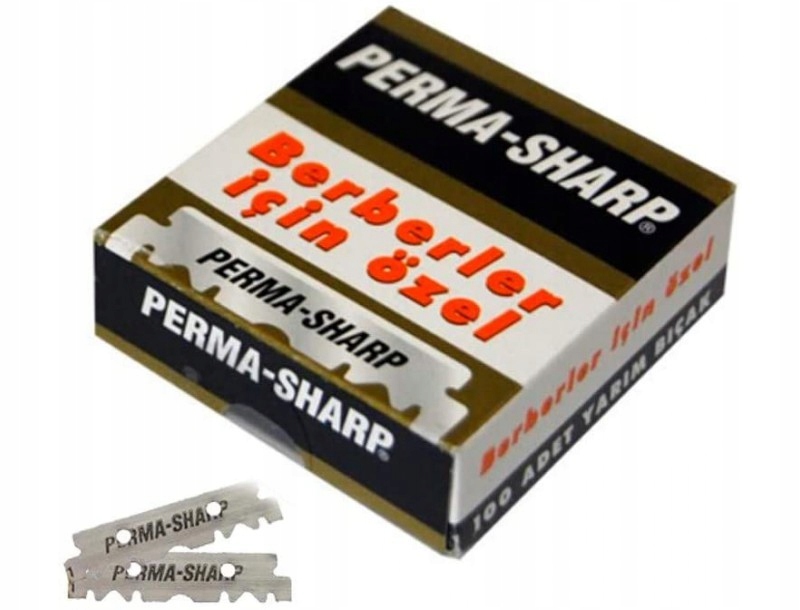 

Żyletki Do Brzytwy Perma Sharp 100 szt Połówki