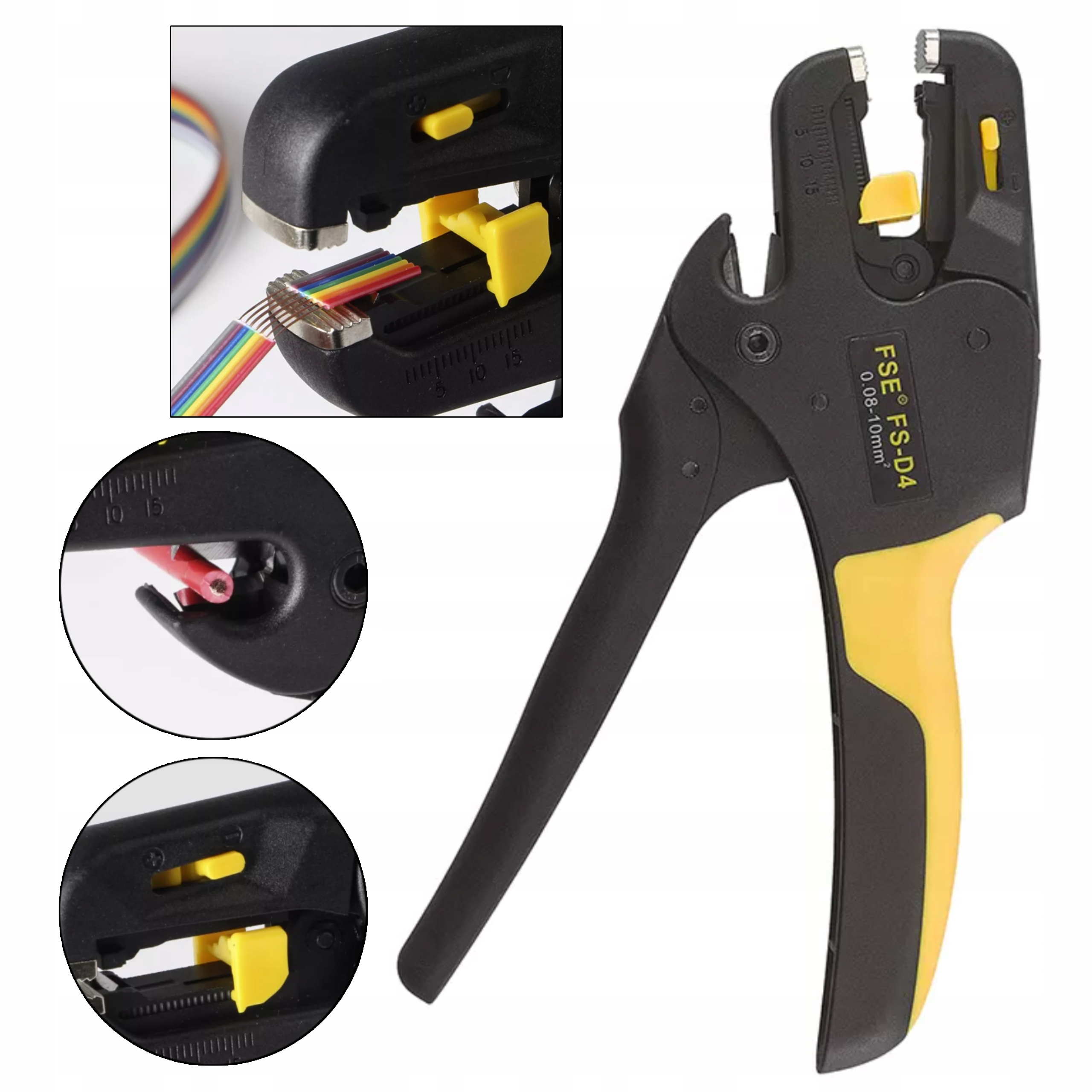 Automatický odizolační kleště 0,08-10 mm2 jednožilový Fse FS-D4