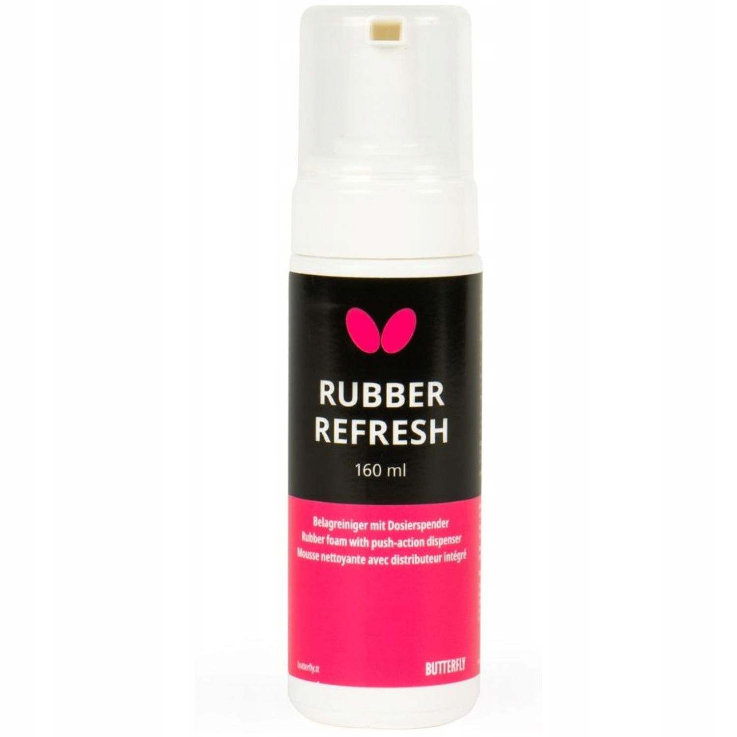Zestaw Pianka Środek Do Pielęgnacji Rakietek Butterfly Rubber Foam 160ML