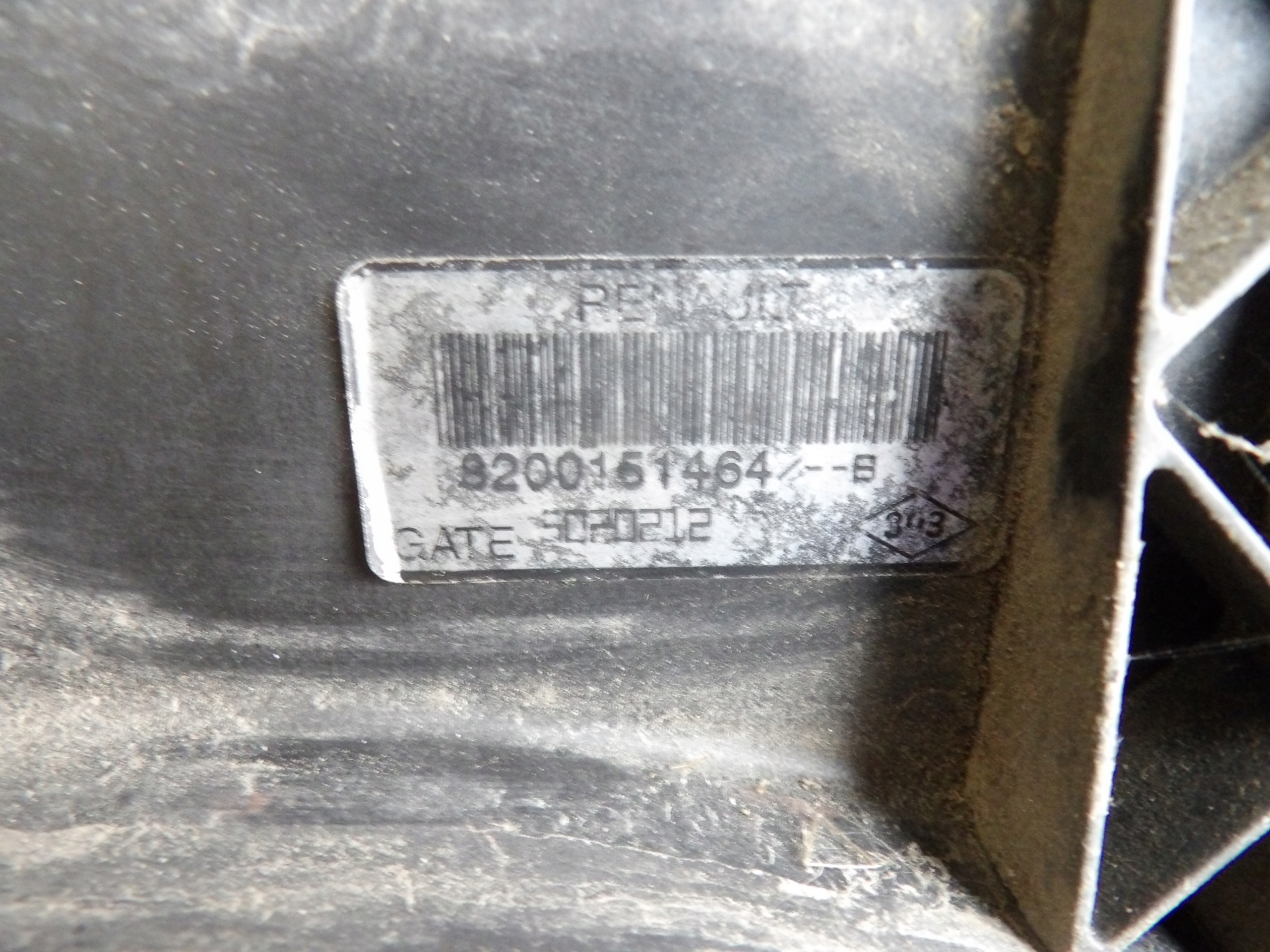 Renault Megane II ventilátor chladiče 8200151464
